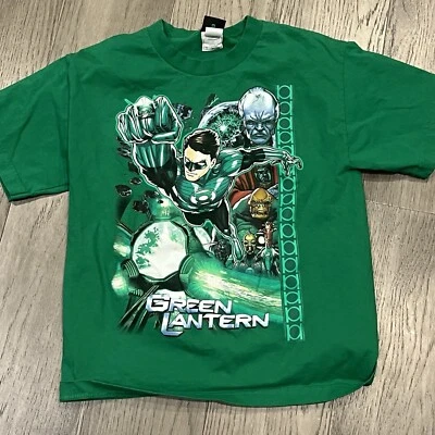Camisa Linterna Verde Juvenil Grande Liga de la Justicia DC Comics Manga Corta Foto 1 de 4