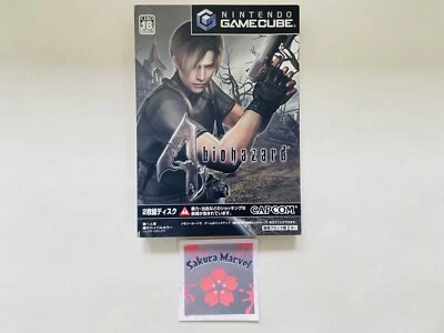 Resident Evil Biohazard 4 Nintendo Gamecube Capcom Japanese Game Tested w/Manual - Image 1 of 4