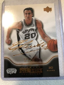 03-04 Upper Deck Emanuel Ginolbi - Bild 1 von 2