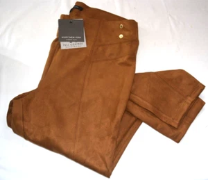 MARC NEW YORK ANDREW SUEDE BROWN TOBACCO MOMPE250 MSRP $79 JEGGINGS PANTS XL NEW - Imagen 1 de 9