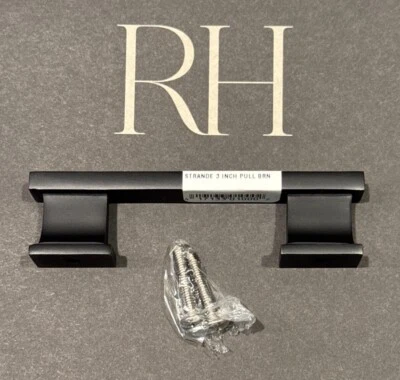 "Herrajes de restauración hebra 3"" tirar bronce cocina baño tiradores perillas" Foto 1 de 4