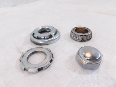 Rodamientos de vástago de dirección delantera y perno de rosca superior Honda VTX1800 VTX1800S VTX1800R Foto 1 de 4