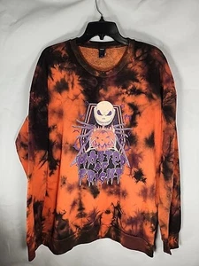 Felpa Disney Master of Fright Tim Burtons notte b4 Christmas Jack taglia XL - Foto 1 di 6