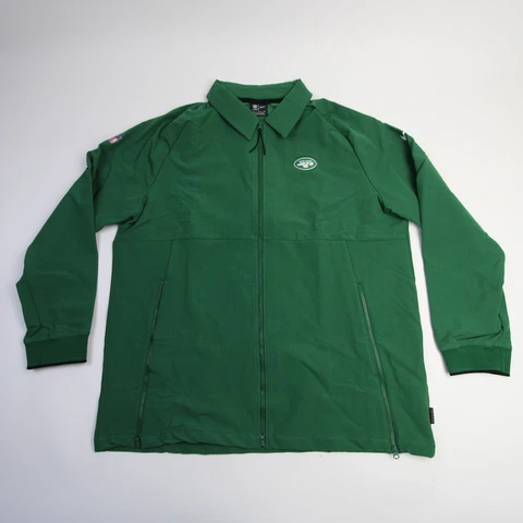 New York Jets Nike NFL On Field Apparel Jacket Men's Green New Cover