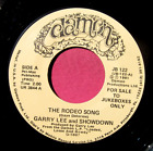 Garry Lee & Showdown - The Rodeo Song - Super Clean 45 Rpm - Damon 122