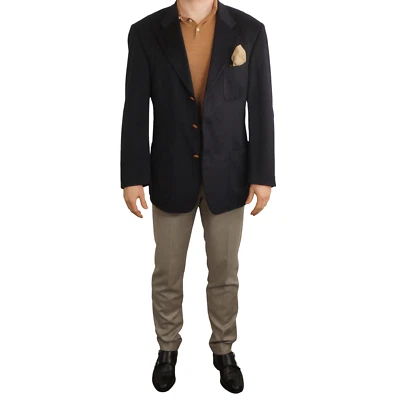 Vintage HUGO BOSS Blazer Lora Piana Germany 100% Cashmere EU50 UK/US40 QEB361 - Image 1 of 4