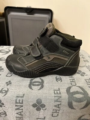 Primigi Boys Leather Boots Size EU 31/ US 13 Black/Olive - Image 1 of 4