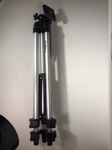 Ambico 46" Video & Camera Telescoping Tripod Light Weight Graphite Gray - Picture 1 of 12