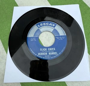 Vernon Harrel Slick Chick Cold Cold Heart 45 7" Lescay 1963 R&B Northern Soul - Imagen 1 de 6