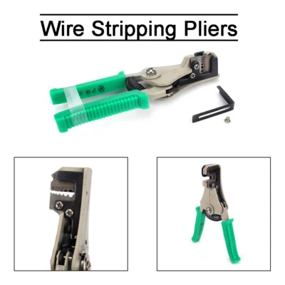 Automatic Cable Wire Stripper Cutter Proessional Stripper Crimper Handle Tool - Image 1 of 4