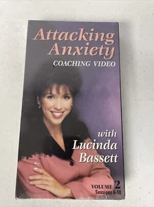 New Attacking Anxiety Coaching Video volume 1 Sessions 1-5 Lucinda Bassett VHS - Picture 1 of 8