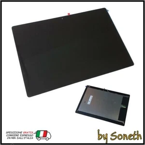 VETRO TOUCH SCREEN SCHERMO LCD DISPLAY PER TAB M10 TB-X605L TB-X605F LENOVO NERO - Foto 1 di 3