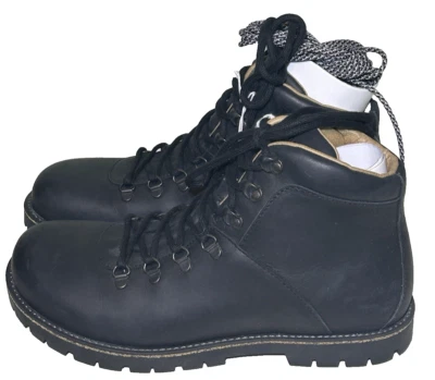 Birkenstock Jackson Hombres Talla 10 EU 43 Negro Botas de Cuero Nobuck Suela Térmica Foto 1 de 4