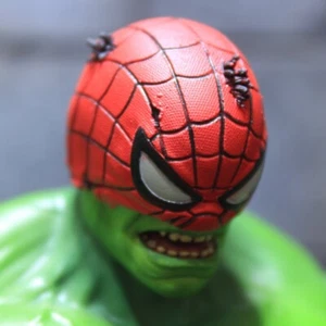 1/12 Custom Marvel Universe Spider-Man Hulk Head Sculpt - Picture 1 of 2