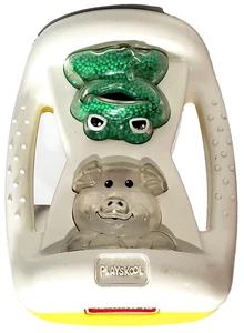 Playskool 1996 Color Surprise Hourglass Baby Toddler Rattling Beads - Picture 1 of 1