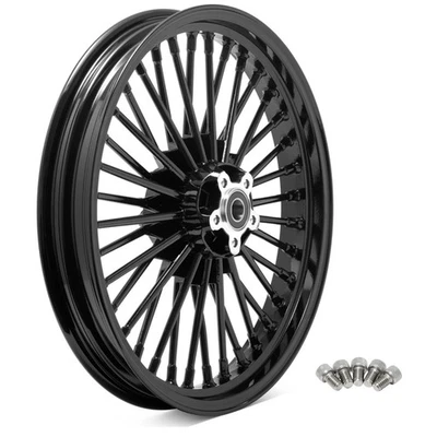 Llanta de rueda delantera 19x2,5 radios gruesos para Harley Sportster IRON 883 XL883N XL1200N Foto 1 de 4