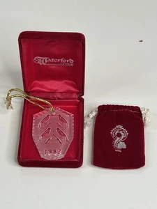 Waterford Crystal 12 Days of Christmas 1987 Annual Ornament - Four Calling Birds - Picture 1 of 4