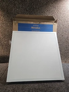(QTY 2) Metalux 22CGFP3540C 2x2 LED Light Fixture 3400 Lumens LED Flat Panel - Picture 1 of 16