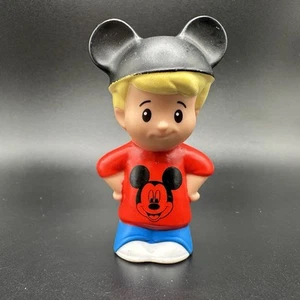 Fisher Price Little People Eddie MICKEY MOUSE EARS & SHIRT Disney Magic Kingdom - Picture 1 of 5