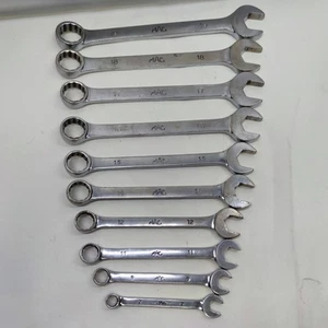 Mac Tools 10 Pc Metric Combination Wrench Set 7mm,9,11,12,14 to 19mm M CW. #T002 - Foto 1 di 24