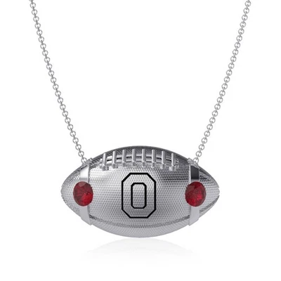 Collar de fútbol americano Dayna Designs Ohio State Buckeyes Foto 1 de 2
