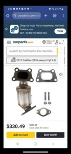 Catalytic Converter Part # 641636 Front Right See Description For Vehicles - Picture 1 of 1