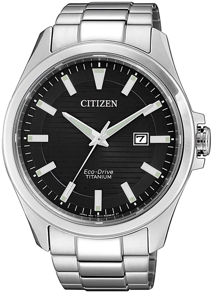 Citizen Bm7470-84e Eco-drive Titanium Herren 43mm 10atm
