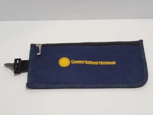Coastal National Hypothek Geld Kaution Tasche mit Golfschläger Anhänger (10"x5") - Bild 1 von 6