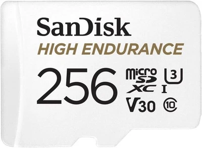 SanDisk High Endurance 256GB Micro SD V30 microSDXC Memory Card -... - Image 1 of 2