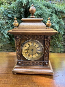 Antique 1903 German Table Clock With Signature And Date - Picture 1 of 15