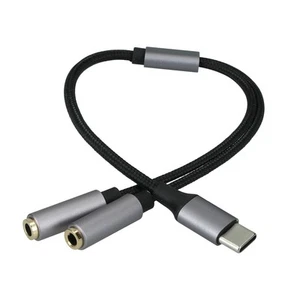 Adattatore USB C Jack per USB C Headphone Headset Adattore per Cuffie - Zdjęcie 1 z 8