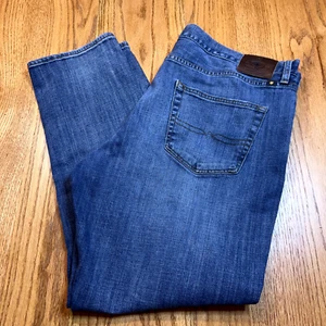 Lucky Brand Herren 410 Athletic Fit Jeans 42x30 (42x32 Etikett) Blau Denim - Bild 1 von 11