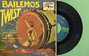 LOS JORISTER'S / Bailemos Twist / CUBALEGRE CEP-1492 Press Spain 1962 EP VG+ - Picture 1 of 5