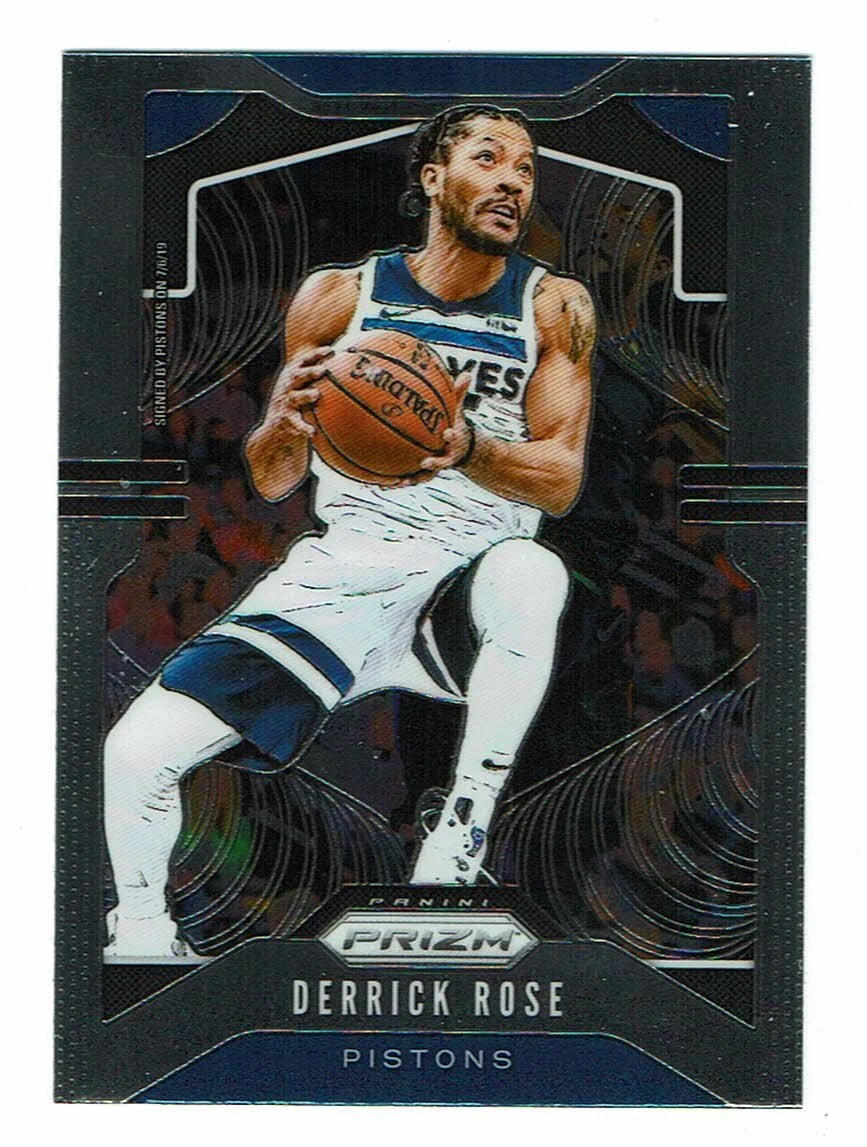 2019-20 Panini Prizm Kentavious Derrick Rose #237 Detroit Pistons