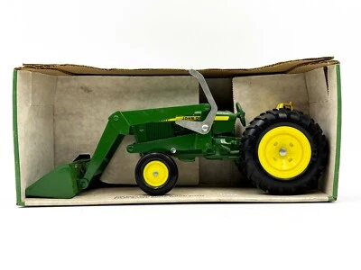 1/16 John Deere Utility Tractor w/ Loader in  Yellow Top Box - Image 1 of 3