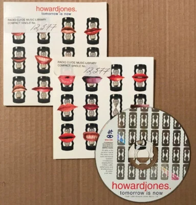 Howard Jones - Tomorrow Is Now Cd Single With Promo Media Label & Dbl Sleeve - Image 1 of 4