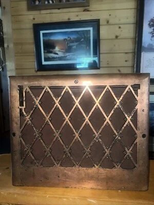 Rejillas de pared vintage para horno. Gran diseño y excelente estado. Foto 1 de 4