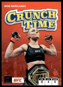 2022 Donruss UFC #7 Rose Namajunas Crunch Time - Picture 1 of 2