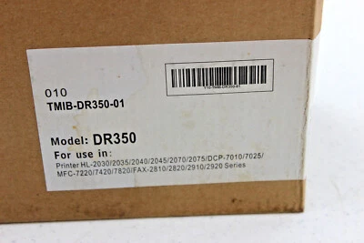 V4INK BRAND HIGH PERFORMANCE DR350 BLACK TONER CARTRIDGE BROTHER COMPATIBLE  - Image 1 of 2