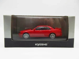 1:43 Kyosho Nissan Skyline 25GT-X TURBO 1998 ER34 Minicar Active red Diecast - Picture 1 of 5
