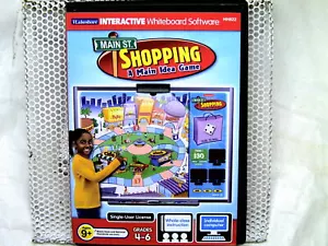 Lakeshore: Main St. Shopping, A Main Idea Game Whiteboard Software 4-6th grade - Picture 1 of 2