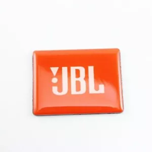 2pcs New JBL plastic sticker logo badge replacement piece 30mmx 30mm - Picture 1 of 2