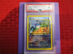 PSA 9 Marill 11 Holo Southern Islands Promo MINT Card 2001 - Picture 1 of 3