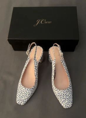 Liberty x J. Zapatos de salón Crew florales con cordones talla 8 nuevos en caja Foto 1 de 4