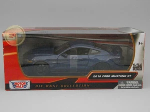 Ford Mustang GT (2018) - Motormax 1:24 - MX79352BL - Foto 1 di 1
