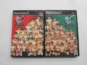 King of Colosseum Red & Green 2Games set Sony Playstation 2 PS2 Tested - Picture 1 of 4