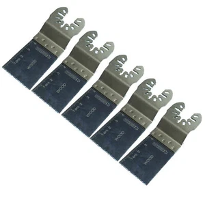 5 SABRECUT FEINE ZAHNKLINGEN FÜR BOSCH MAKITA FEIN DEWALT STANLEY MULTITOOL - Bild 1 von 5