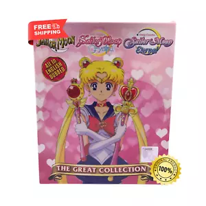 Sailor Moon DVD Complete Collection 1-239 EPISODES + 5 Movies English Dubbed - Picture 1 of 7