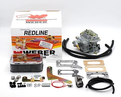 MITSUBISHI  DODGE MAZDA  WEBER 38 DGES ELECTRIC CHOKE CARBURETOR KIT  K610-38 - Image 1 of 4