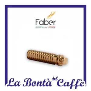 RICAMBIO ORIGINALE SILURO OTTONE PER MACCHINA DA CAFFE' FABER COD:OFML08 - Picture 1 of 1